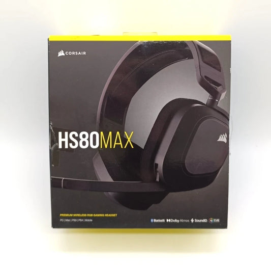 Corsair HS80 MAX Wireless Gaming Headset für Playstation, PC & Mobile - Schwarz