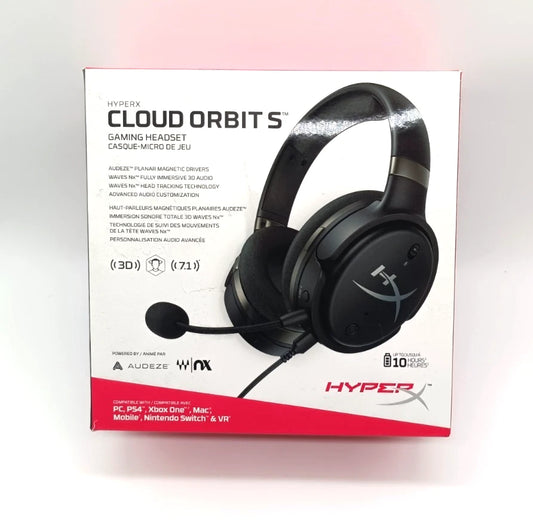 HyperX Cloud Orbit S Gaming-Headset – Schwarz (HX-HSCOS-GM/WW)