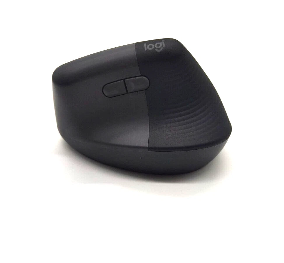 Logitech Lift Kabellose Vertikale Maus Bluetooth + Bolt - Grafit (Rechtshänder)