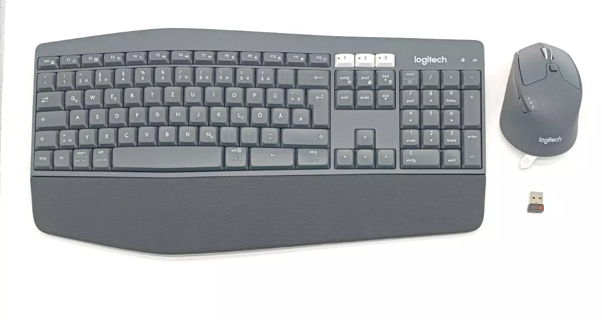 Logitech MK850 Ergonomisches Performance Set – Tastatur & Maus – Kabellos, QWERTZ