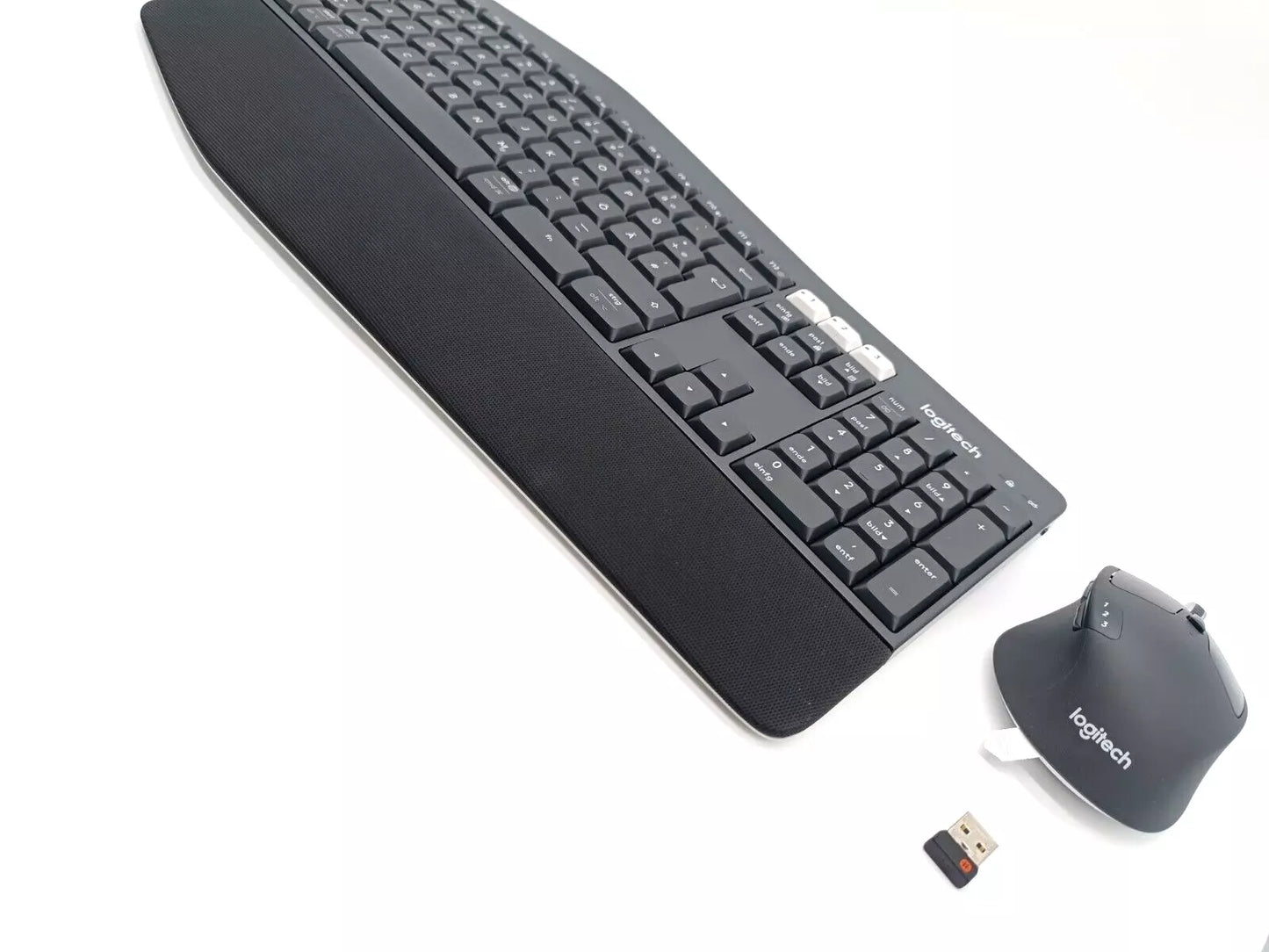 Logitech MK850 Ergonomisches Performance Set – Tastatur & Maus – Kabellos, QWERTZ